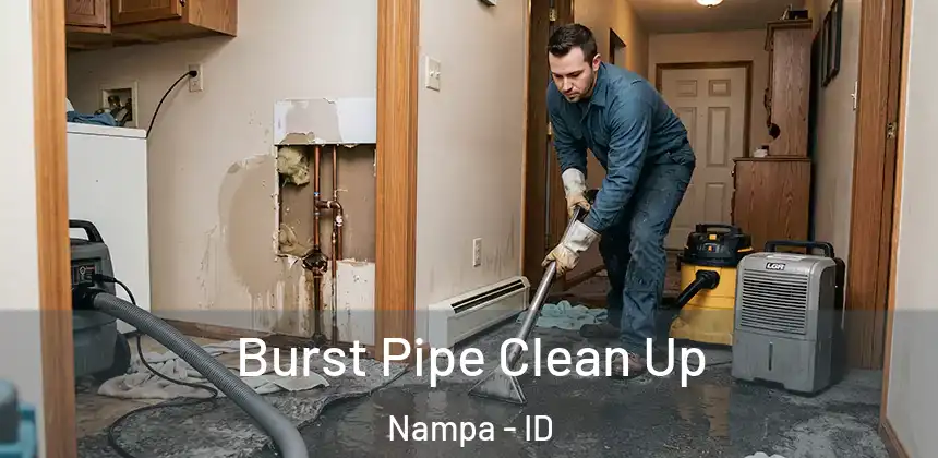  Burst Pipe Clean Up Nampa - ID