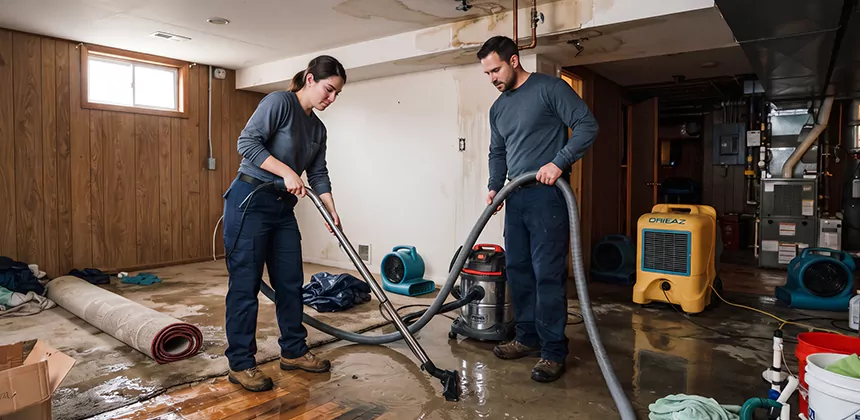 Frozen Pipe Burst Cleanup in Nampa