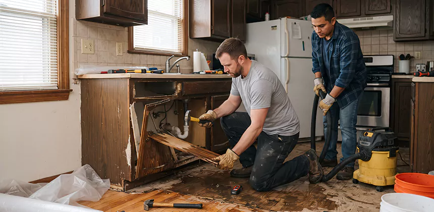 Repairing Water Damaged MDF Cabinets in Nampa