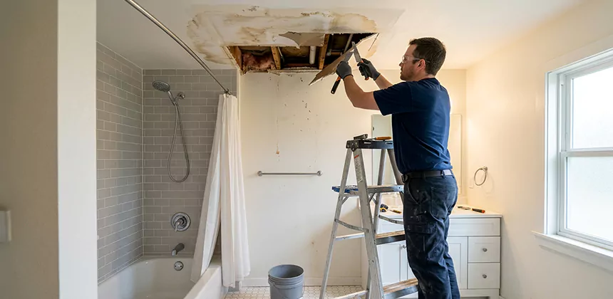 Bathroom Leak Ceiling Repair in Nampa